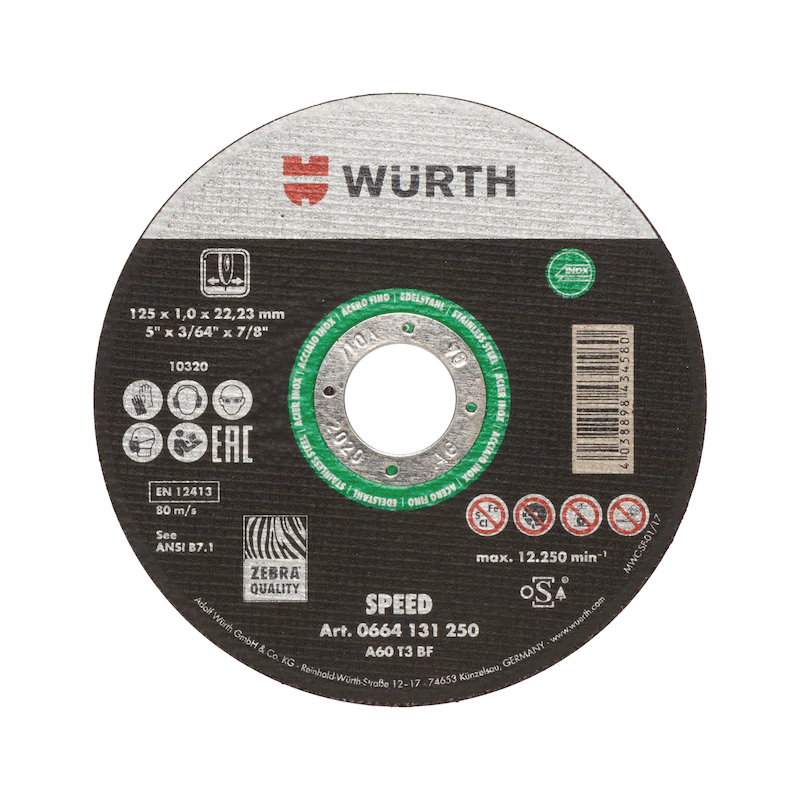 Cutting Disc 100mm x 116mm